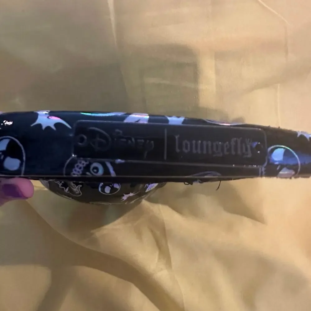 Disney Park Loungefly NBC Nightmare Before Christmas Hologram Iridescent Patent